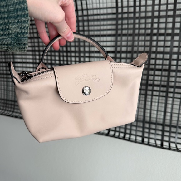 Longchamp le pliage xtra XS pouch nude